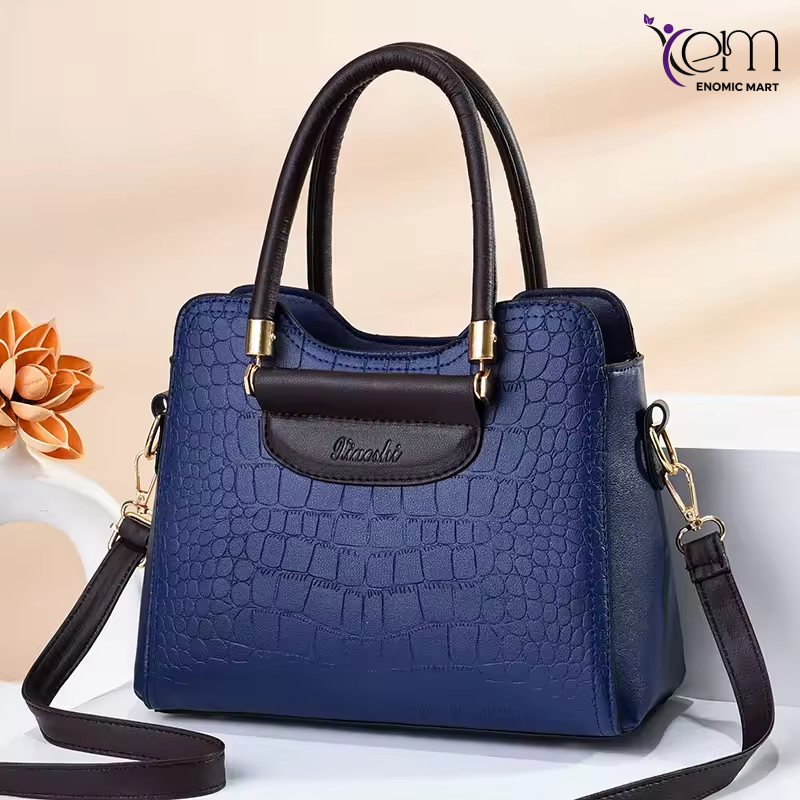 Classical Shoulder Bags Women Big Brown Handbags Ladies Luxury Business Shoulder Purse Designer Leather Hand Bags Black Blue Red