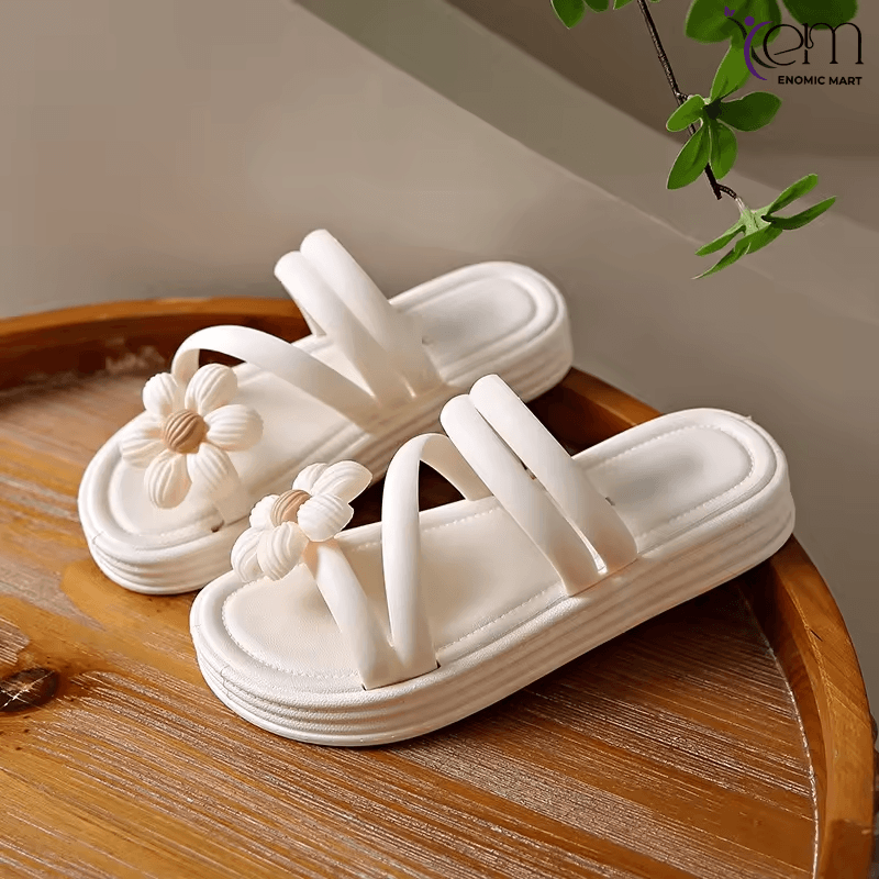 New Summer Versatile Women's Flat Anti-slip Fashion Flip-flops