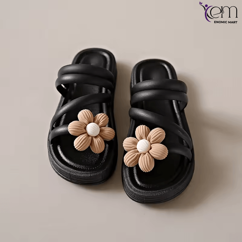 New Summer Versatile Women's Flat Anti-slip Fashion Flip-flops