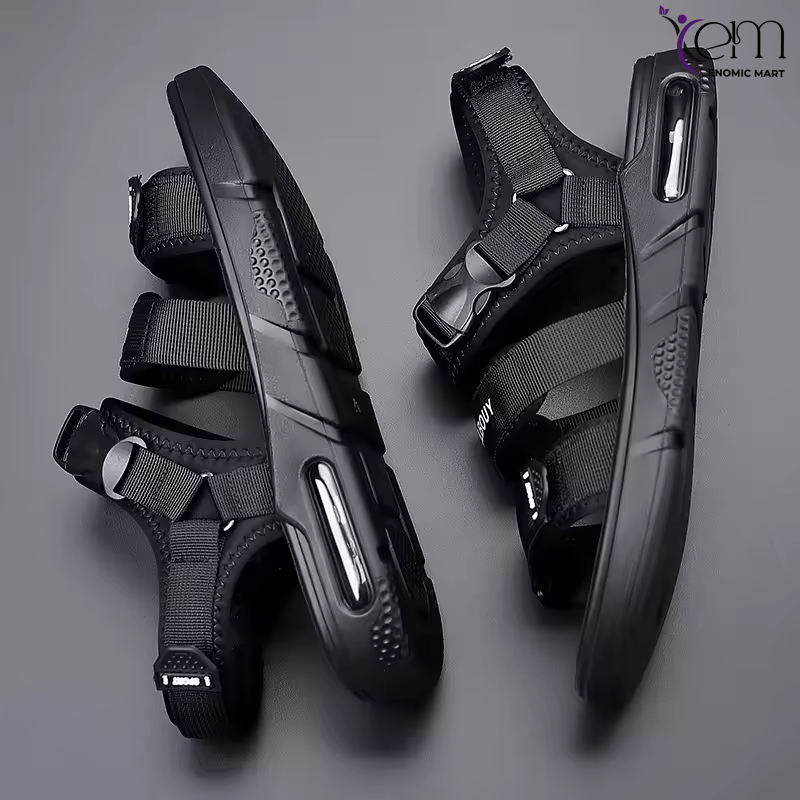 Beach Walk Sandals Open Toe Summer Outdoor Comfort Lightweight air Cushion Men Sport Platform Beach Sandals