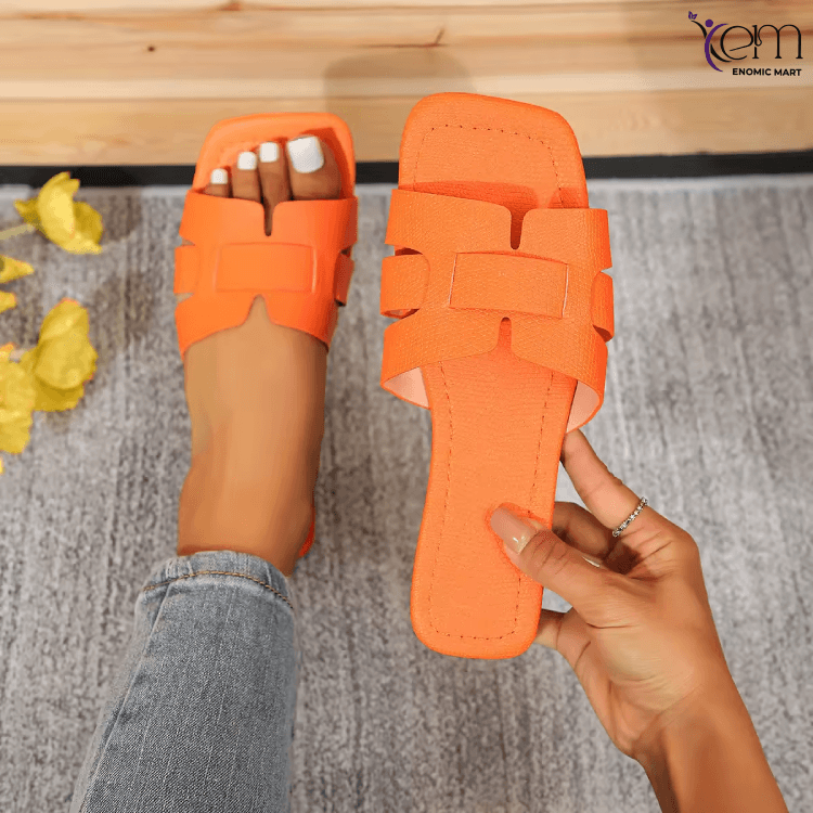 Shoes Women's Shoes slippers 2025 Summer New Flat-bottomed Sandals and Slide Slippers Are on Sale for Women